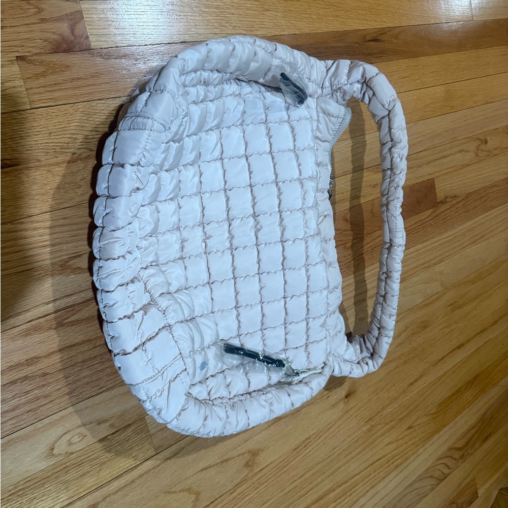 FP Movement by Free People Quilted Cream carryall